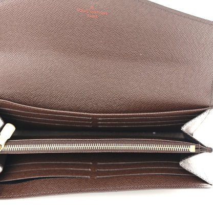 Louis Vuitton Damier Ebene Sarah Wallet NM 5 of 13