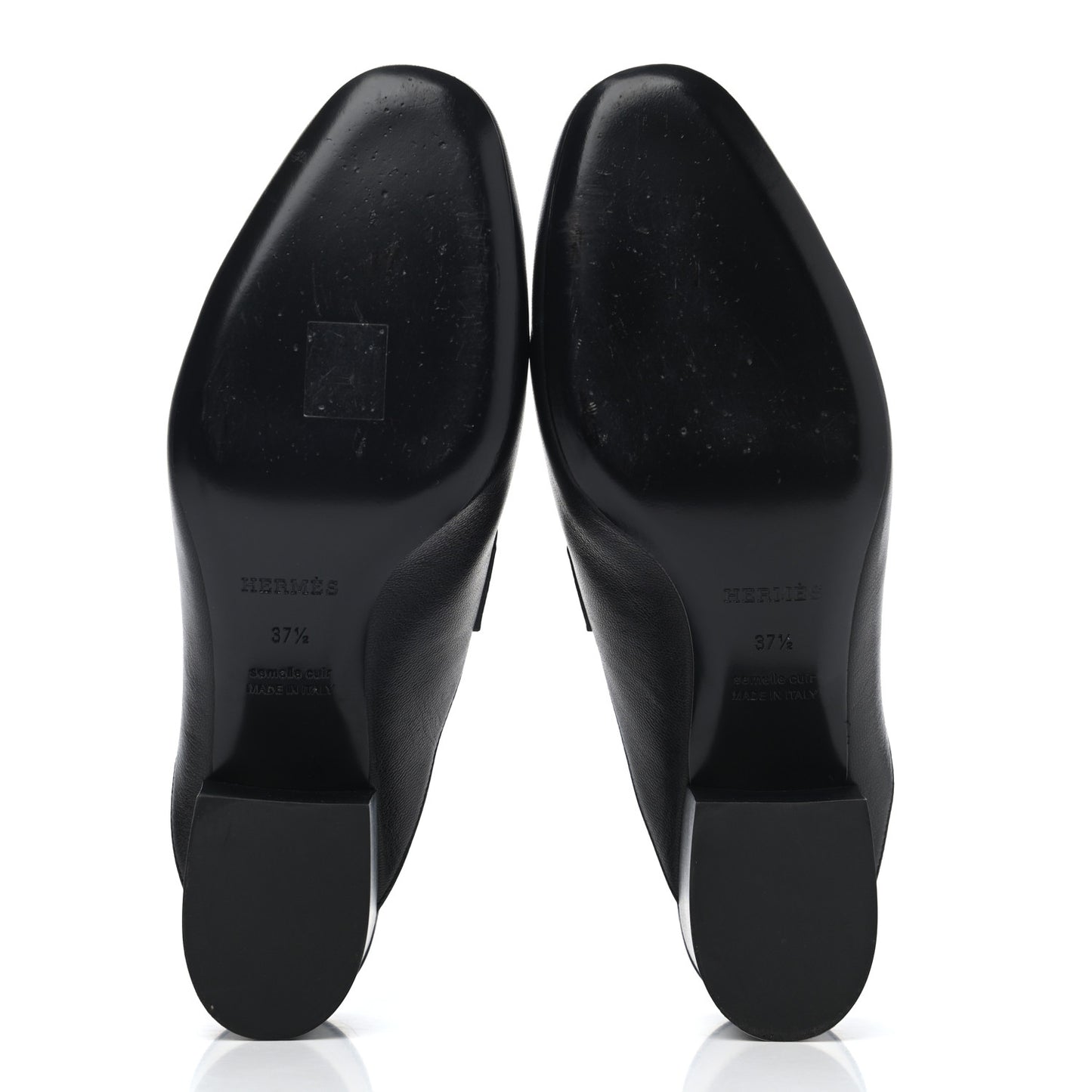 Goatskin Paradis Mules 37.5 Black