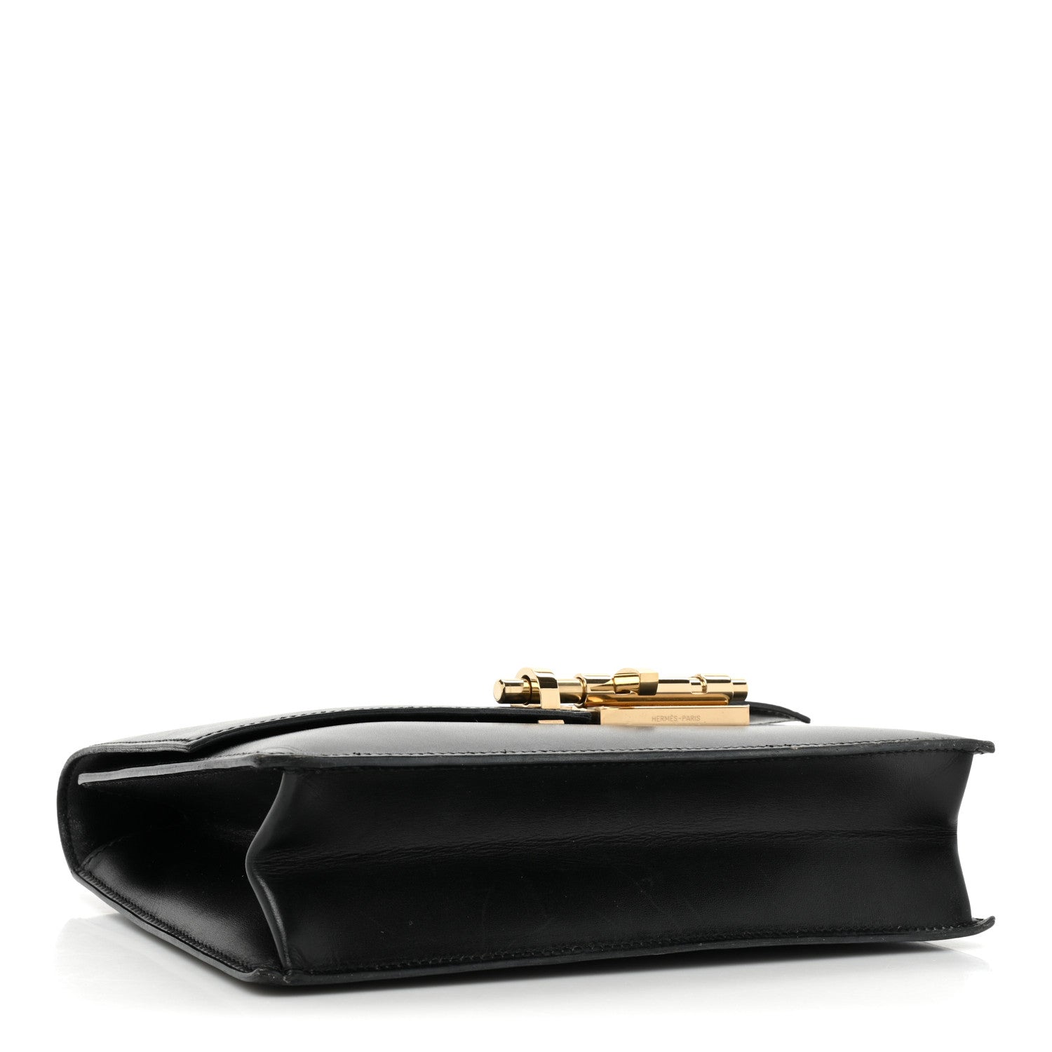 Hermes Box Verrou Clutch Black 4 of 13