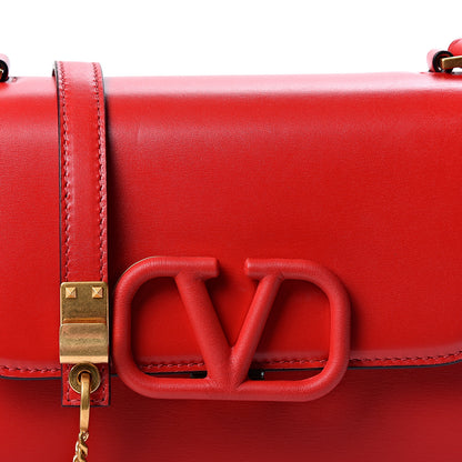 Valentino Garavani Smooth Calfskin Small VSling Shoulder Bag Red 6 of 8