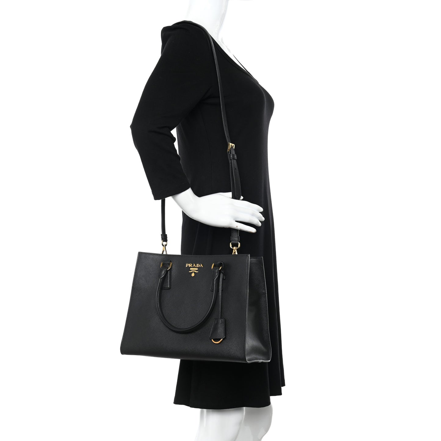 Saffiano Tote Black