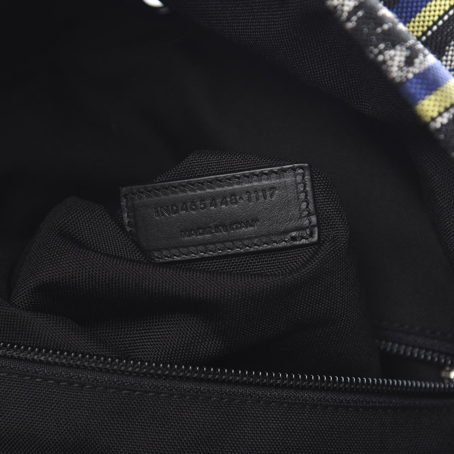 Saint Laurent Canvas Ikat City Backpack Multicolor 6 of 9