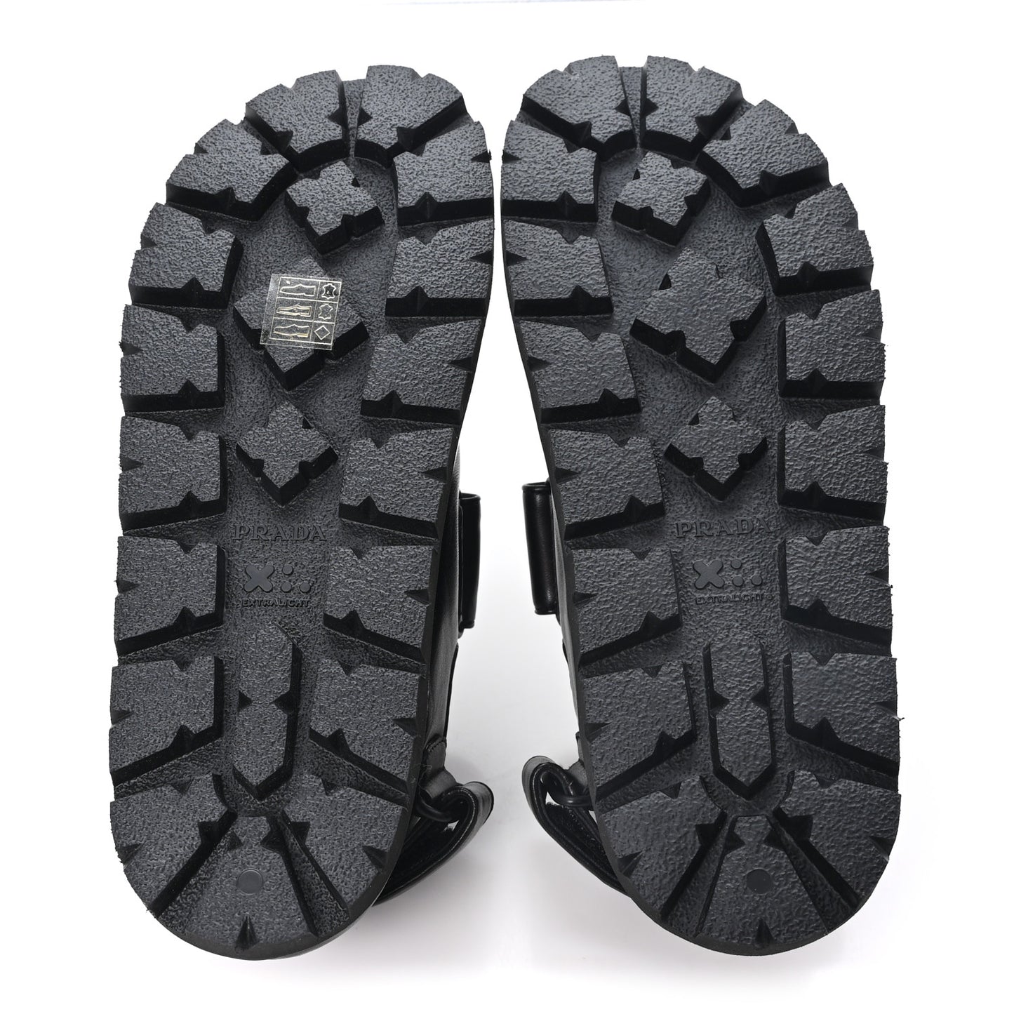Nappa Quilted Padded Slingback Sandals 37 Black