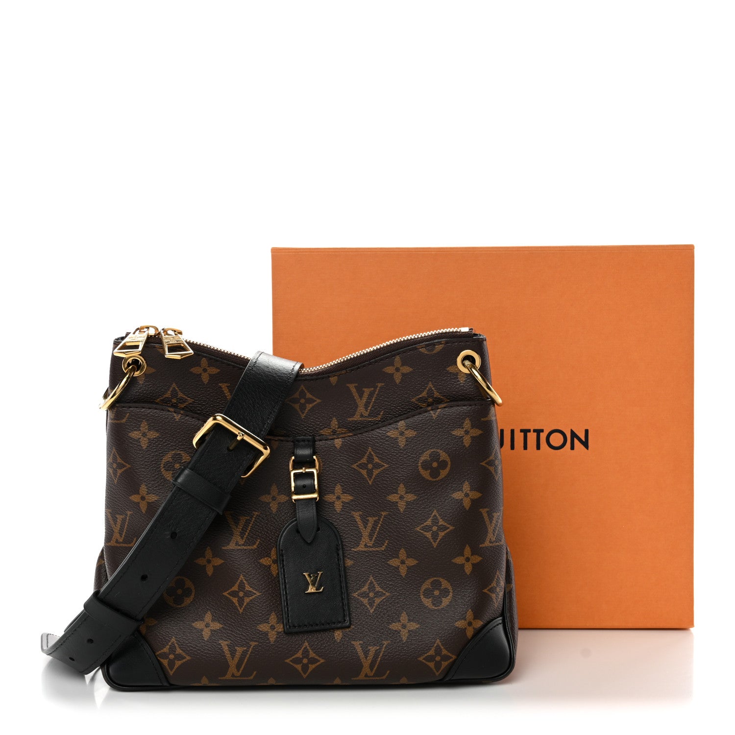 Louis Vuitton Monogram Odeon PM Black 11 of 11