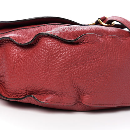Chloe Calfskin Large Marcie Hobo Garnet 7 of 10