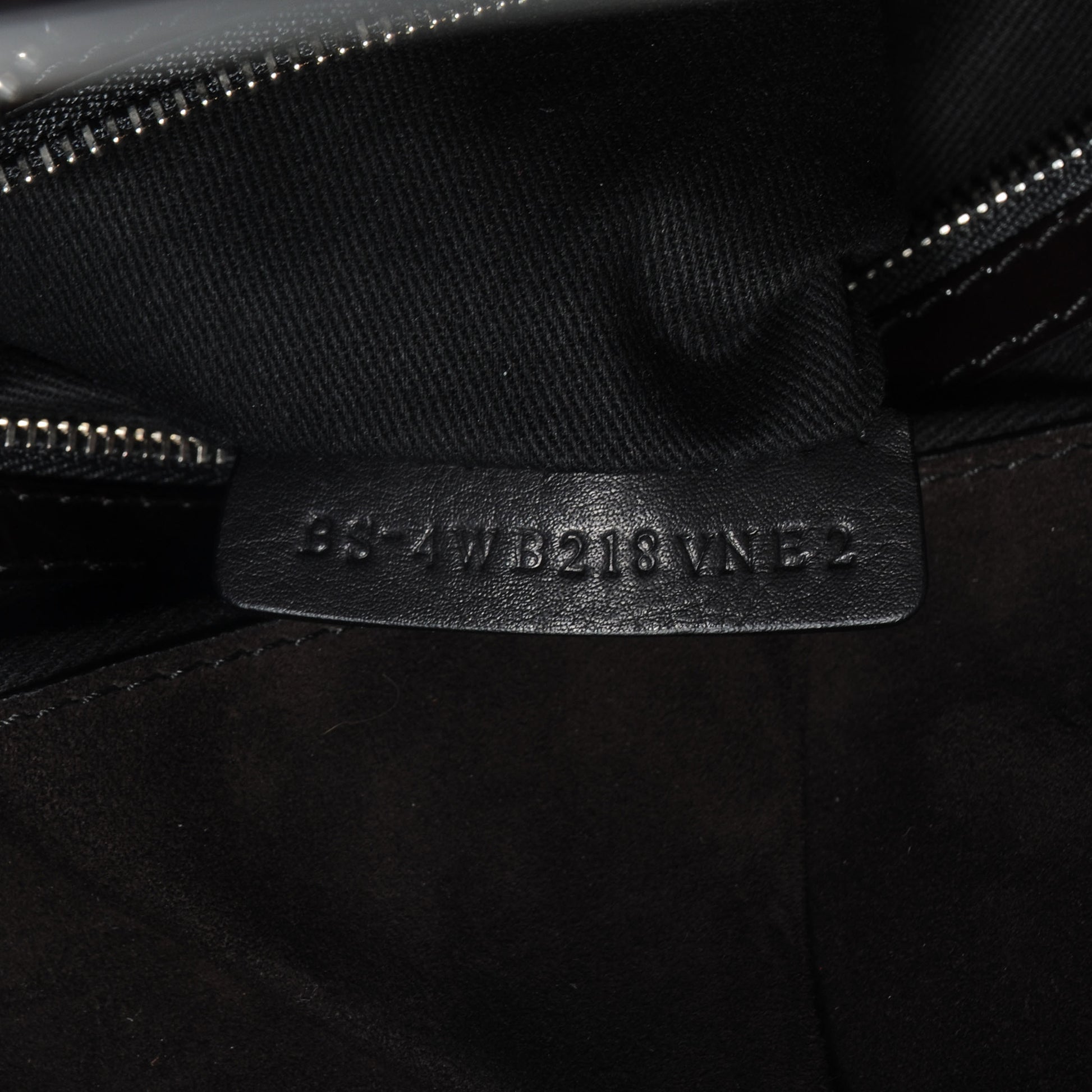 Valentino Garavani Patent Histoire Tote Black 7 of 8