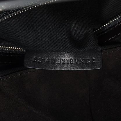 Valentino Garavani Patent Histoire Tote Black 7 of 8