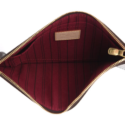 Louis Vuitton Monogram Neverfull MM GM Pochette Fuchsia 5 of 7
