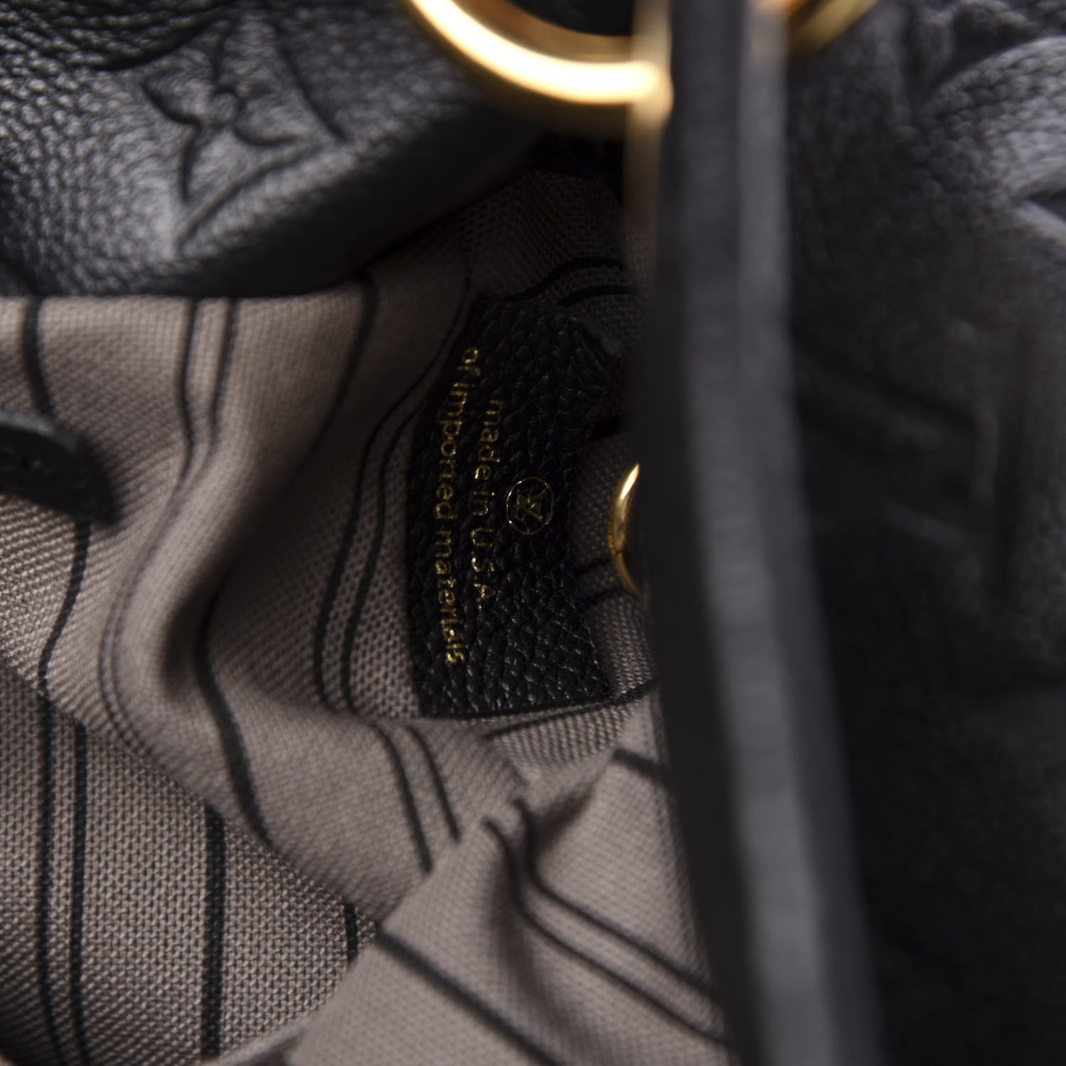 Louis Vuitton Empreinte Artsy MM Black 9 of 11