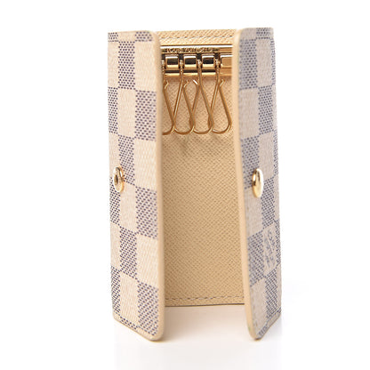 Louis Vuitton Damier Azur Multicles 4 Key Holder 5 of 14