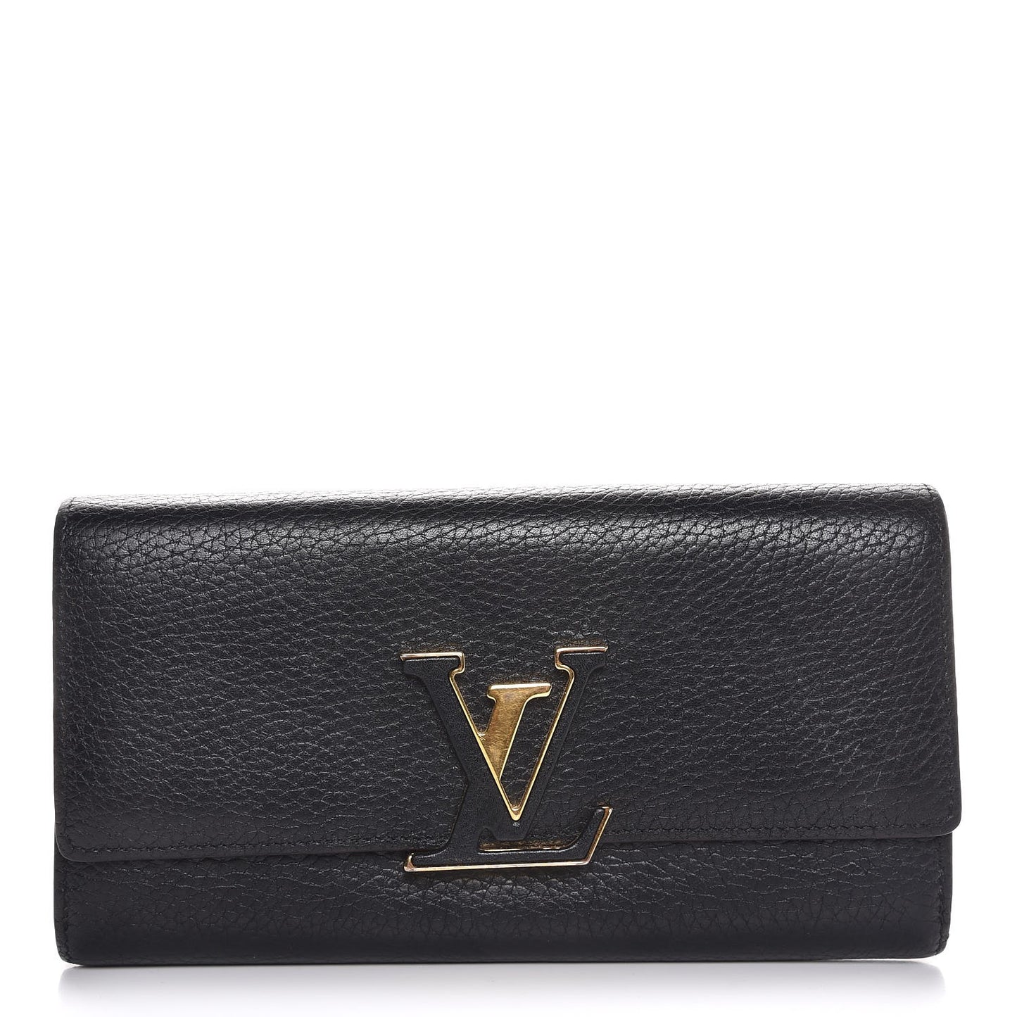 Taurillon Capucines Wallet Black