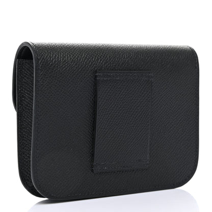 Hermes Epsom Constance Slim Wallet Black 4 of 10