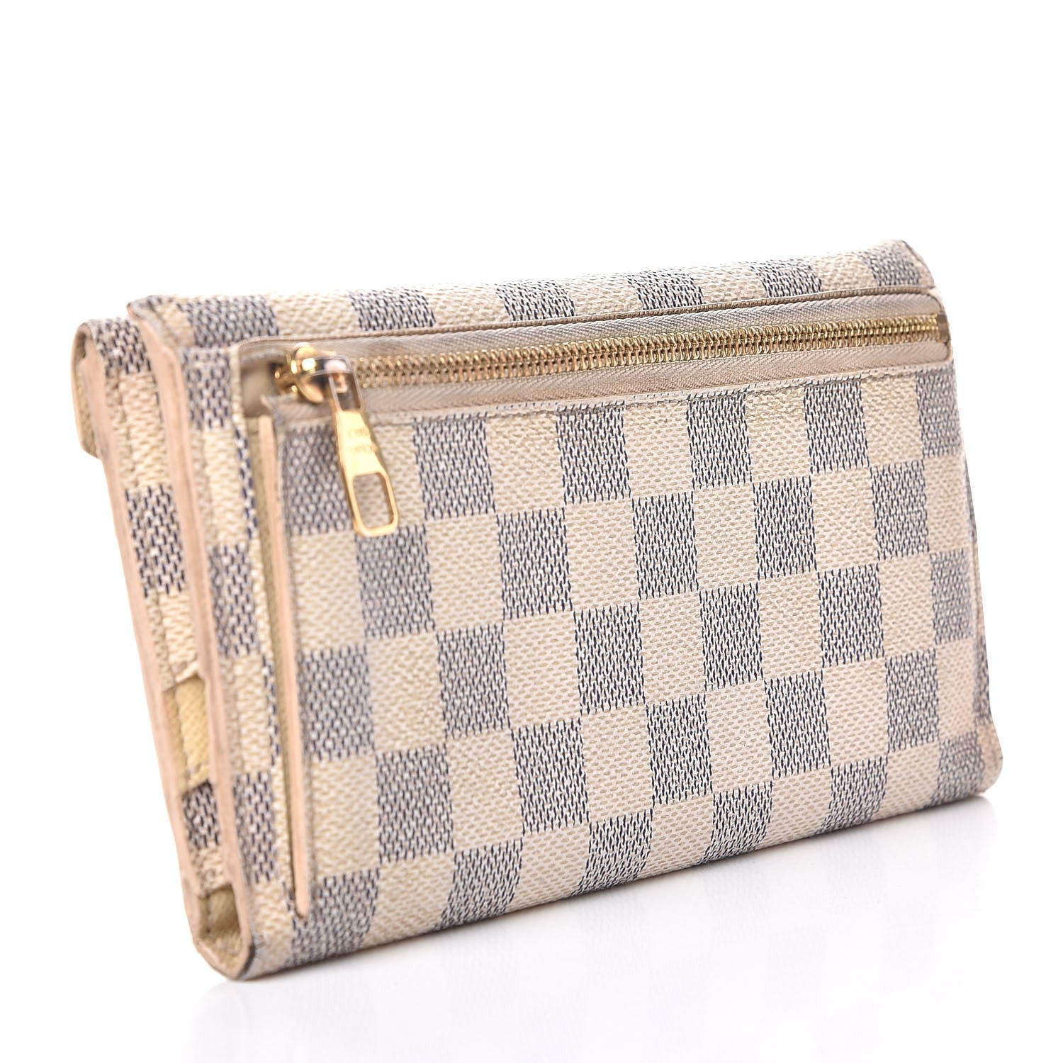 Louis Vuitton Damier Azur Long Origami Wallet 3 of 13