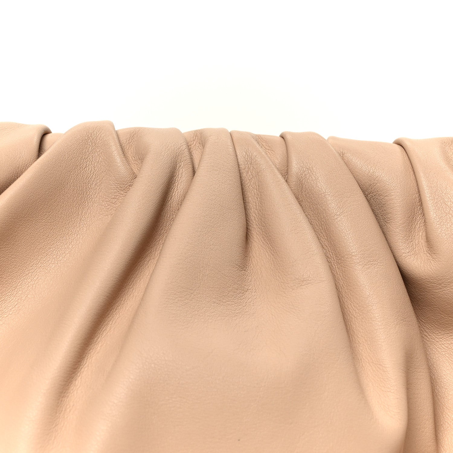Bottega Veneta Smooth Butter Calf The Pouch Oversized Clutch Nude 9 of 11