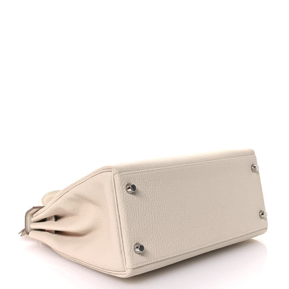 Hermes Togo Kelly Retourne 28 Craie 4 of 11