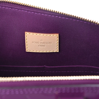 Louis Vuitton Vernis Alma MM Amethyste 6 of 9