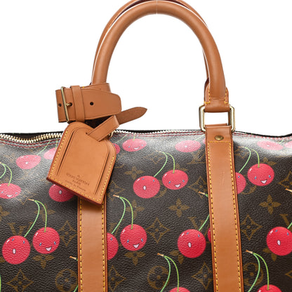 Louis Vuitton Monogram Cerises Keepall 45 8 of 10