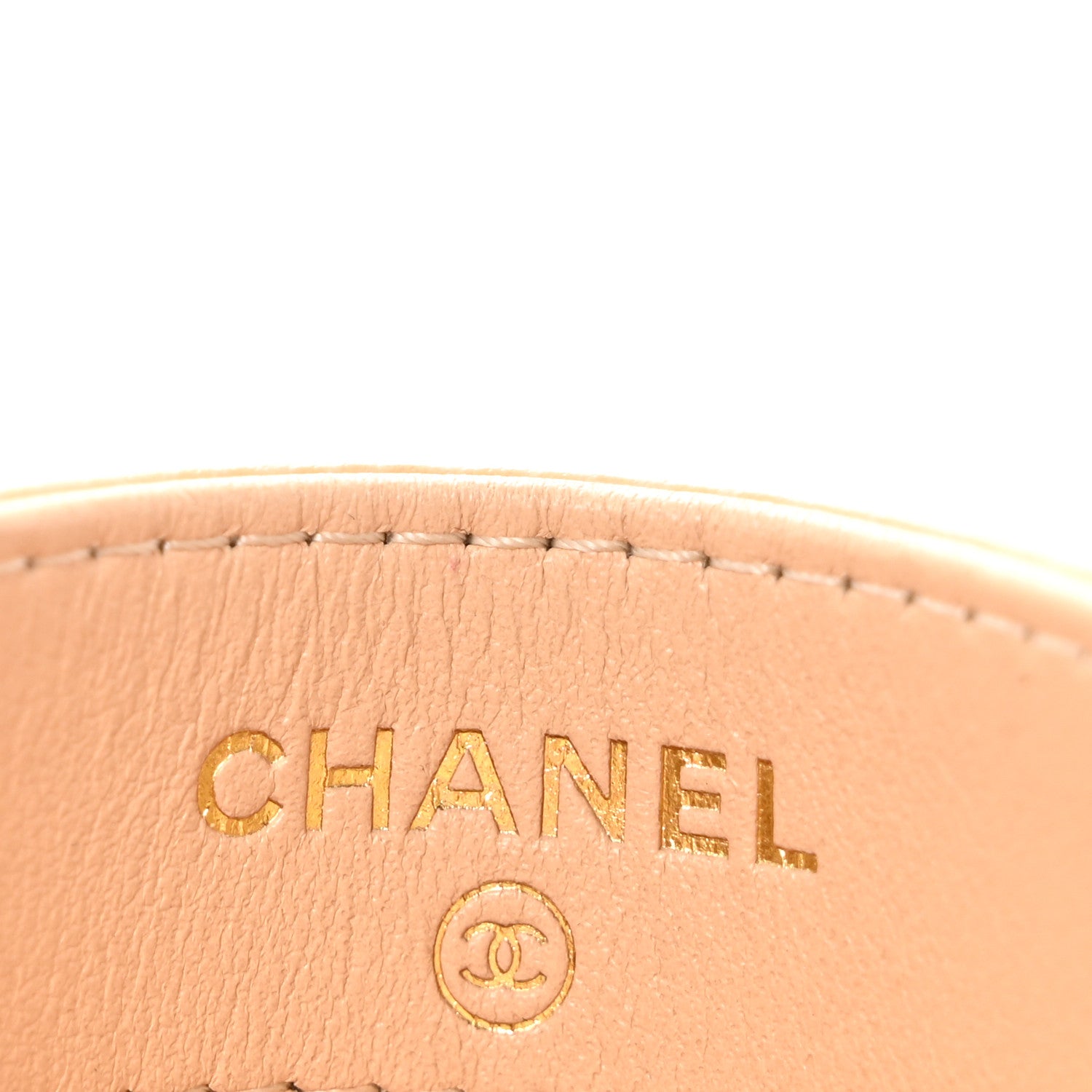 Chanel Caviar Quilted Card Holder Beige 6 of 12