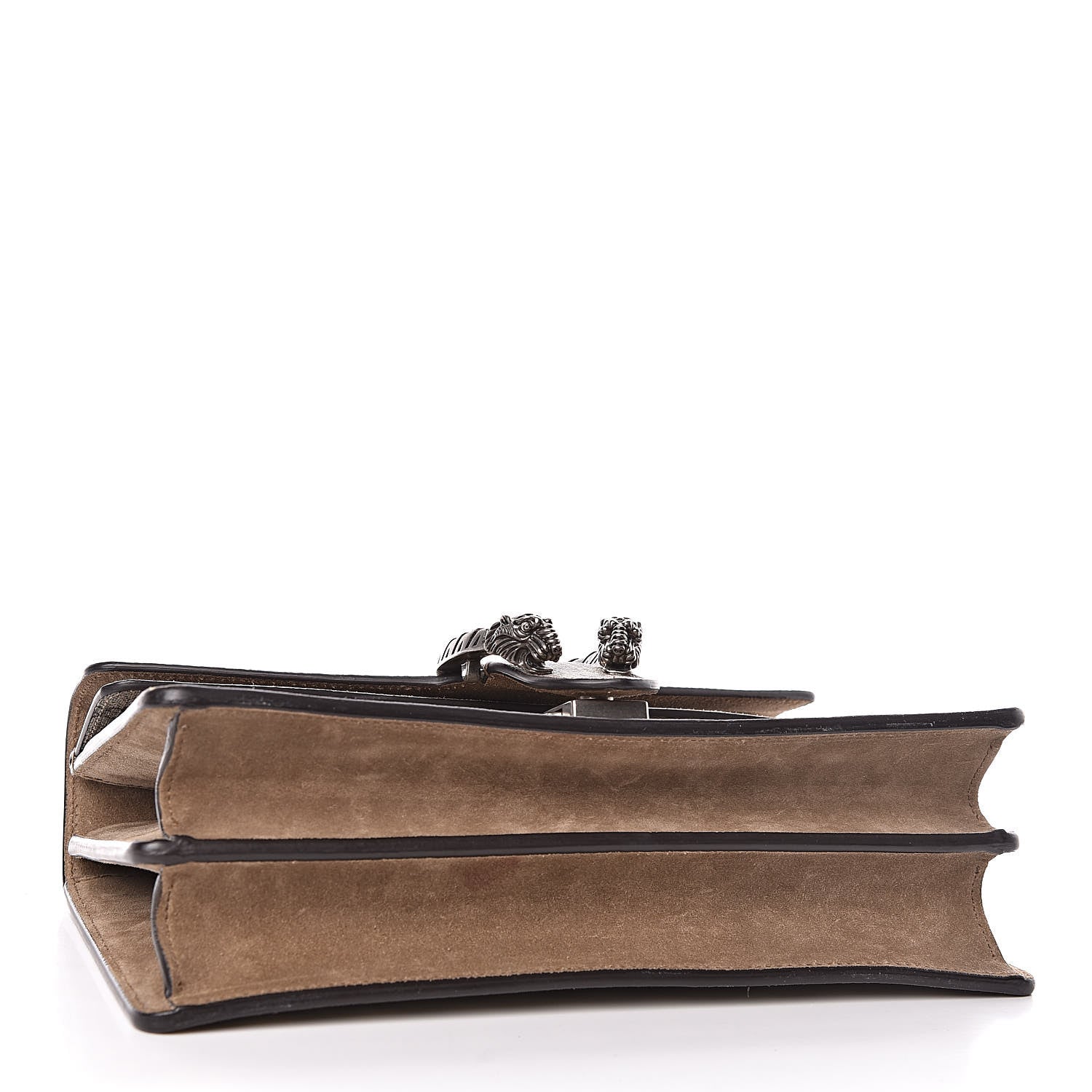 Gucci GG Supreme Monogram Small Dionysus Shoulder Bag Taupe 4 of 9