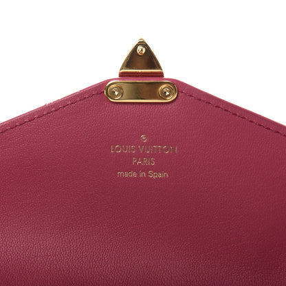 Louis Vuitton Veau Cachemire Dauphine Wallet Cobalt Fuchsia 7 of 8