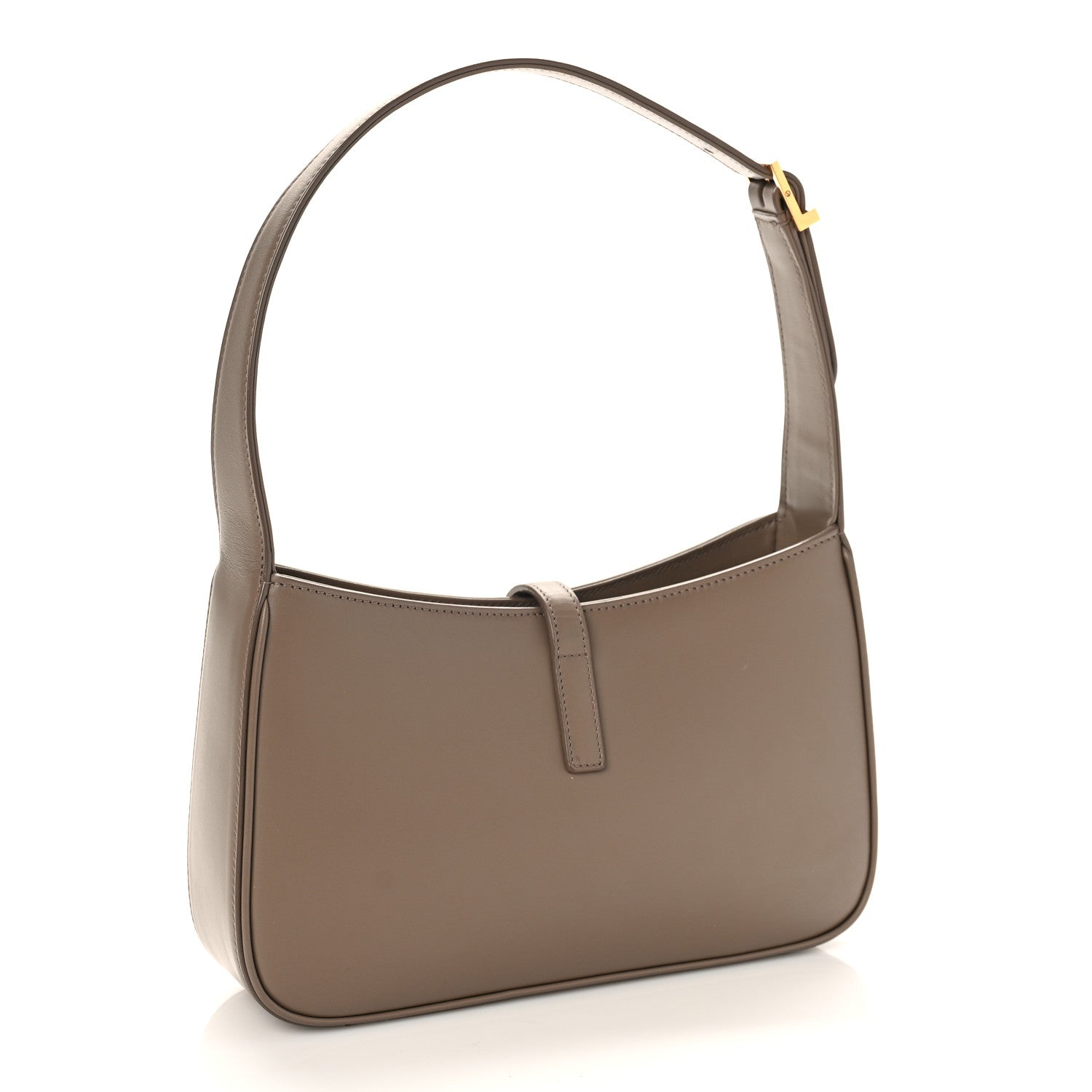 Saint Laurent Smooth Calfskin Le 5 A 7 Hobo Taupe 3 of 8