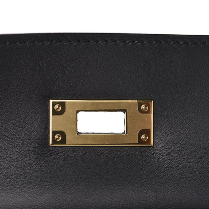 Hermes Sombrero Kelly Sellier 28 Black 19 of 36