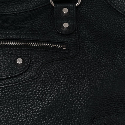 Balenciaga Vibrato Calfskin Classic Silver Hardware City Black 8 of 13