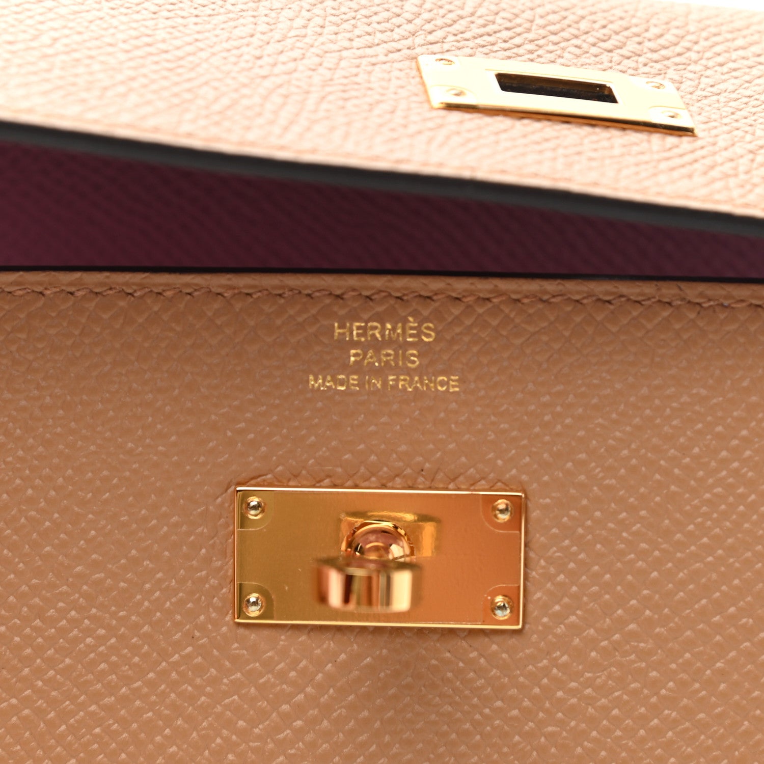 Hermes Epsom Verso Kelly Wallet To Go Chai Mauve Sylvestre 5 of 6