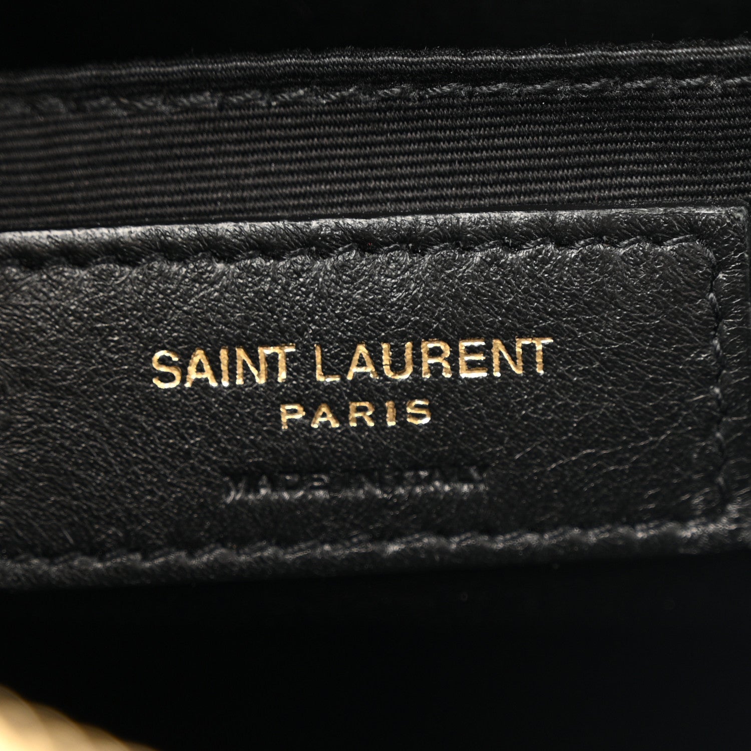 Saint Laurent Calfskin Matelasse Monogram Lou Camera Bag Dark Beige 6 of 13