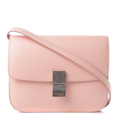 Celine Box Calfskin Medium Classic Box Flap Bag Blush 1 of 9