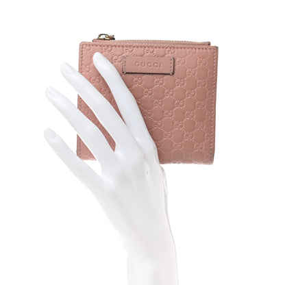 Gucci Microguccissima Bi-Fold Wallet Soft Pink 2 of 7
