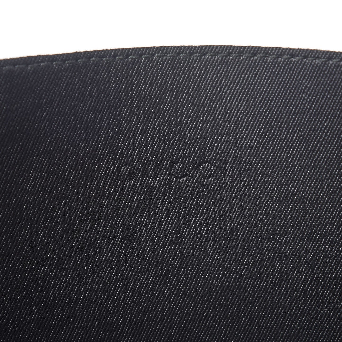 Calfskin GG Supreme Monogram Caleido Large Reversible Tote Black