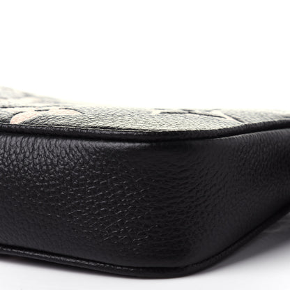 Louis Vuitton Empreinte Monogram Giant Mini Pochette Accessories Black 8 of 10