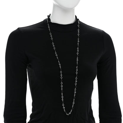 David Yurman Sterling Silver Black Onyx Hematite Bijoux Necklace 2 of 5
