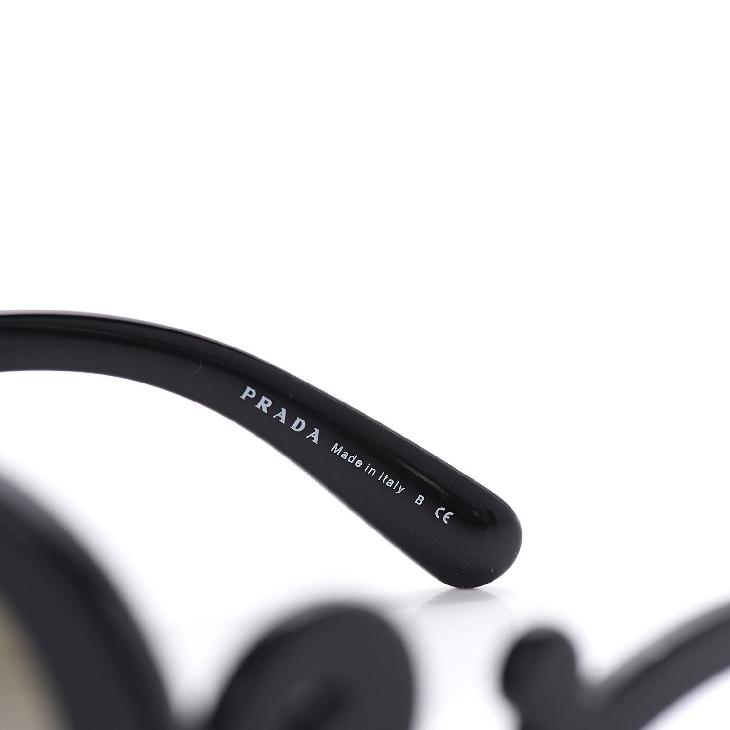Prada Baroque Sunglasses SPR 27N Black 5 of 6