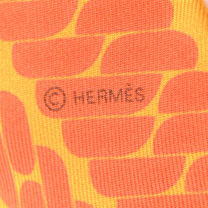 Hermes Silk Clic C'est Noue Twilly Jaune d'Or Orange 4 of 4
