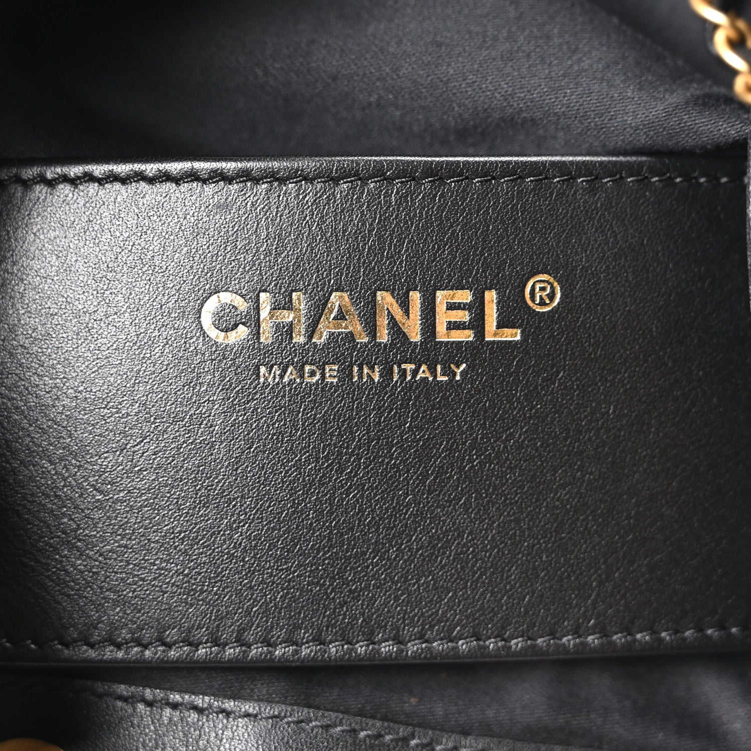 Chanel Suede Quilted Medium Chanel 25 Handbag Black 7 of 11
