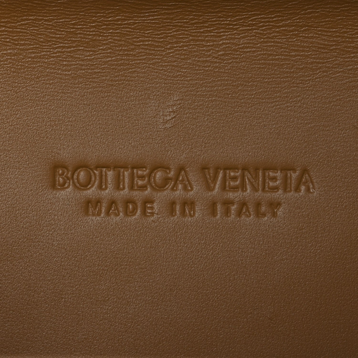 Bottega Veneta Calfskin Intrecciato Knot On Strap Camel 5 of 10