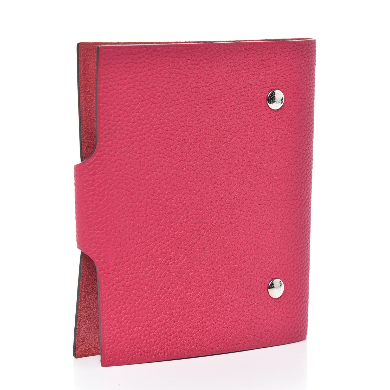 Hermes Togo Ulysse PM Notebook Cover Rose Mexico 3 of 6