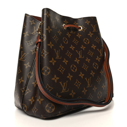 Louis Vuitton Monogram Neonoe MM Caramel 3 of 9