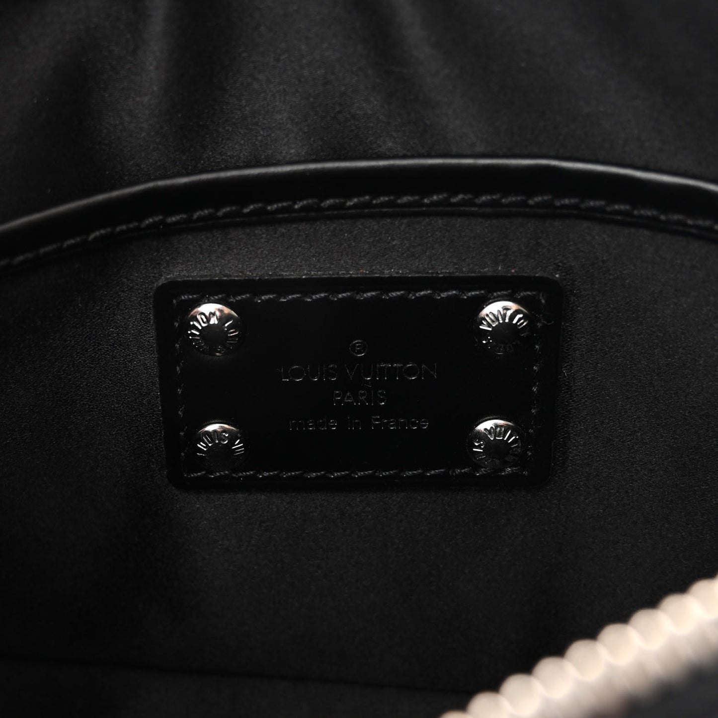 Satin Mini Monogram Conte De Fees Pochette Black