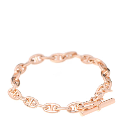 Hermes 18K Rose Gold TPM Chaine d'Ancre Bracelet 3 of 5