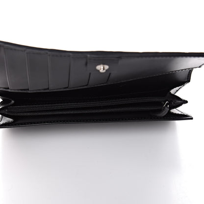 Gucci Guccissima Signature Web New Web Continental Wallet Black 5 of 7