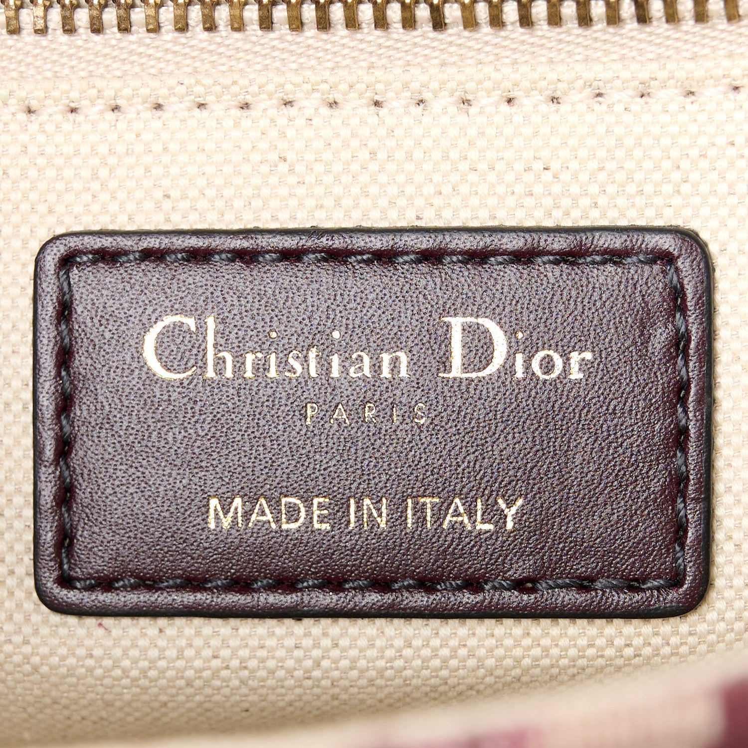 Christian Dior Oblique Dioraddict Flap Bag Burgundy 6 of 10