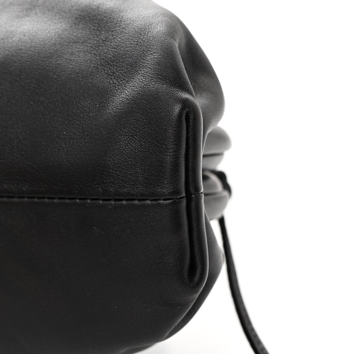 Butter Calfskin The Mini Pouch Black