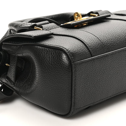 Mulberry Small Classic Grain Mini Bayswater Black 8 of 9