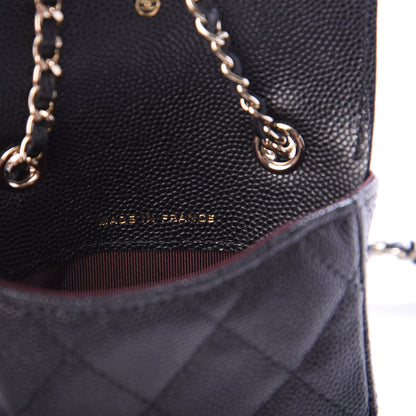 Chanel Caviar Quilted Mini Chain Belt Bag Black 7 of 8