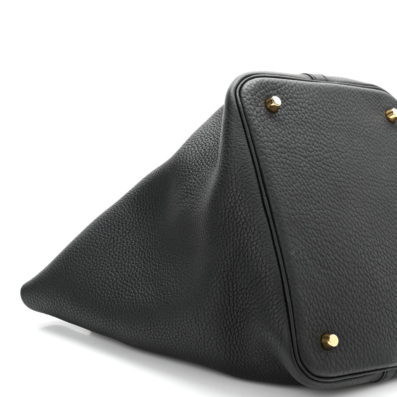 Hermes Taurillon Clemence Picotin Lock 22 MM Black 8 of 9