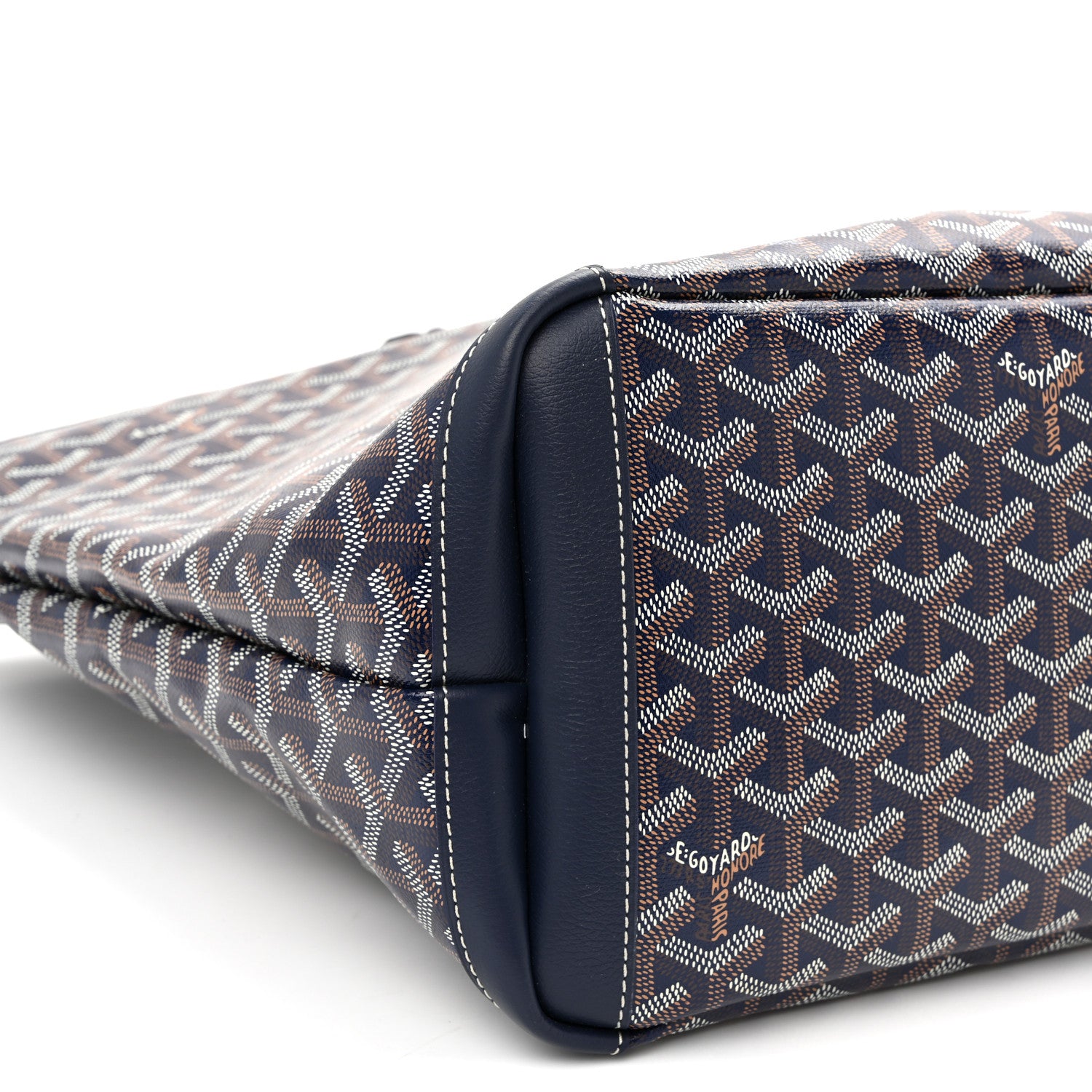 Goyard Goyardine Artois MM Navy 9 of 10