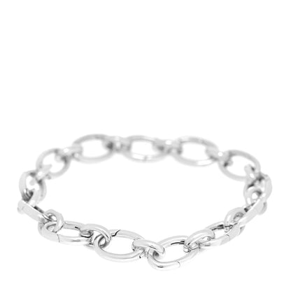 Tiffany Sterling Silver Oval Clasping Link Bracelet 3 of 5